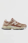 New Balance Men's 9060 Sneaker In Sparrow With Flat Taupe And Vintage Rose, Men's At Urban Outfitters In Brown