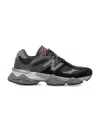 New Balance 9060 Leather And Suede-trimmed Mesh Sneakers