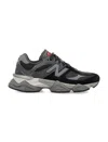 New Balance 9060 Leather And Suede-trimmed Mesh Sneakers