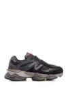 New Balance Mens Black 9060 Suede And Mesh Low-top Trainers In Black