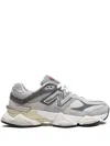 New Balance Mesh Panel Rubber Sole Sneakers In Gray