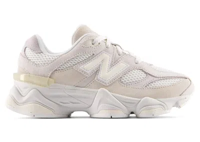 Pre-owned New Balance 9060 Sneakers In Angora/sea Salt In Gray