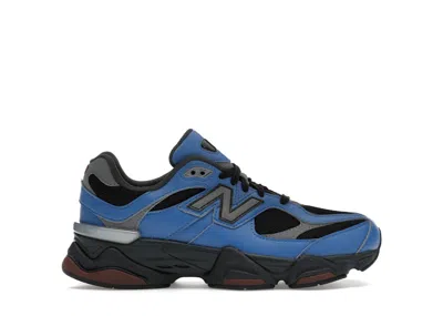 Pre-owned New Balance 9060 Sneakers In Blue Agate/black In Multi