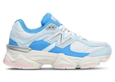 Pre-owned New Balance 9060 Sneakers In Blue/white