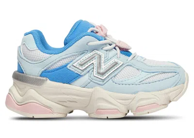 Pre-owned New Balance 9060 Sneakers In Blue/white