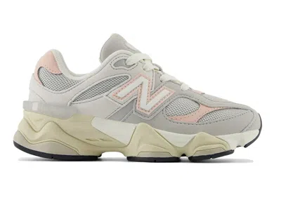 Pre-owned New Balance 9060 Sneakers In Grey Matter/pink Haze