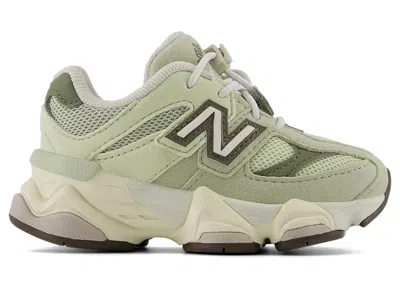 Pre-owned New Balance 9060 Sneakers In Olivine/lichen Green