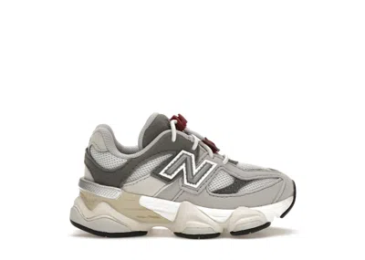 Pre-owned New Balance 9060 Sneakers In Rain Cloud/castlerock In Gray