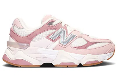 Pre-owned New Balance 9060 Sneakers In Rose Pink/off White In Multi