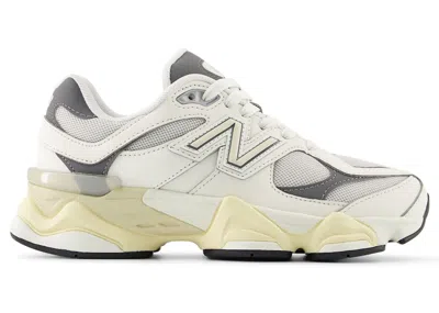 Pre-owned New Balance 9060 Sneakers In Sea Salt/castlerock