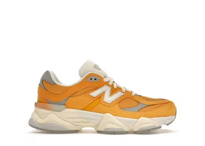 Pre-owned New Balance 9060 Sneakers In Varsity Gold/bone