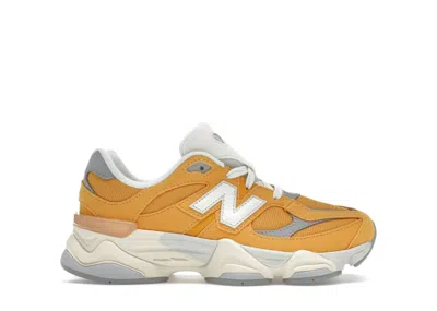Pre-owned New Balance 9060 Sneakers In Varsity Gold/bone