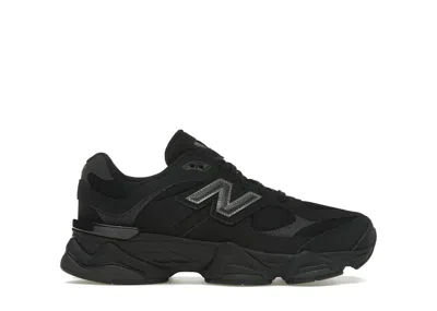 Pre-owned New Balance 9060 Sneakers Incement In Black/black Cement