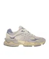 New Balance Leather Sneakers In Pearl Grey/linen