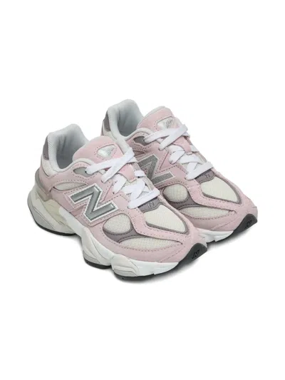 New Balance 9060 Lace Sneakers Kids In Pink