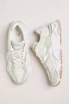 New Balance Round Toe Panelled Sneakers With Rubber Sole In Multi