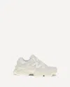 New Balance Mesh-panelled Chunky Sneakers In White