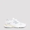 New Balance 9060 Low-top Sneakers In Sea Salt And White In White