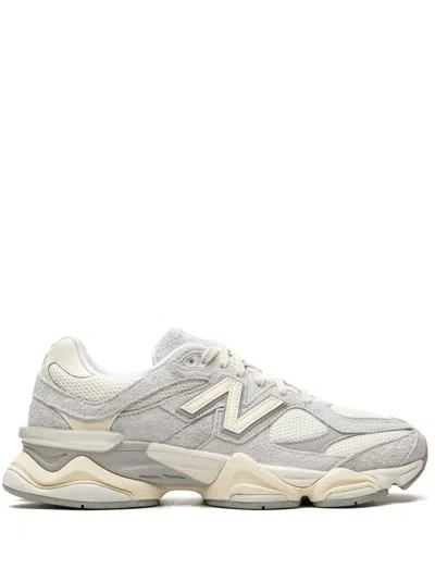 New Balance 9060 Low Top Lace Up Sneakers In White