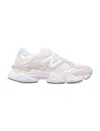 New Balance 9060 Suede Mesh Sneakers In Neutral