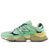 New Balance 9060 Mesh-panelled Chunky Sneakers In Green