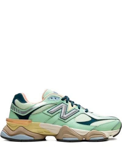 New Balance 9060 "sweetgrass Deep Ocean" Sneakers In Green