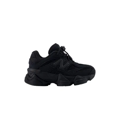 Pre-owned New Balance 9060 Toddler 'triple Black Suede' | Infant Size 2