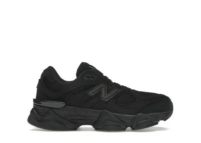 Pre-owned New Balance 9060 Triple Sneakers In Black/phantom