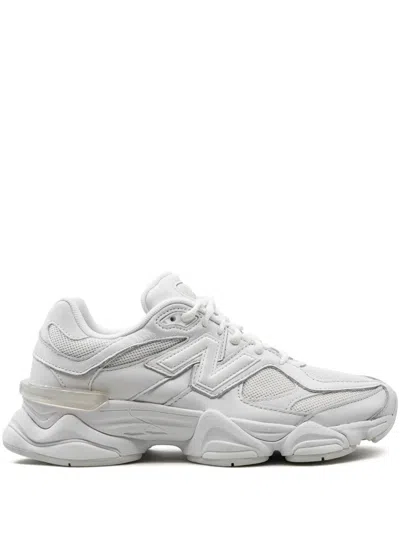 New Balance 9060 White Suede Sneaker