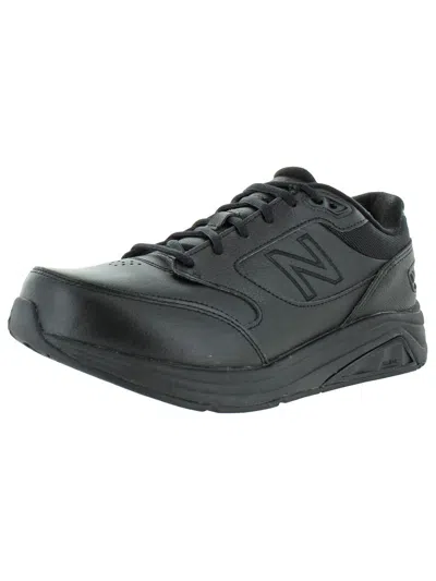 New Balance 928 Mens Leather Fitness Walking Shoes In Black