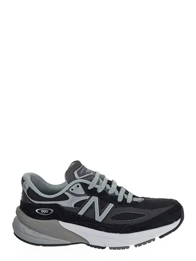 New Balance 990 Nylon Sneakers In Black