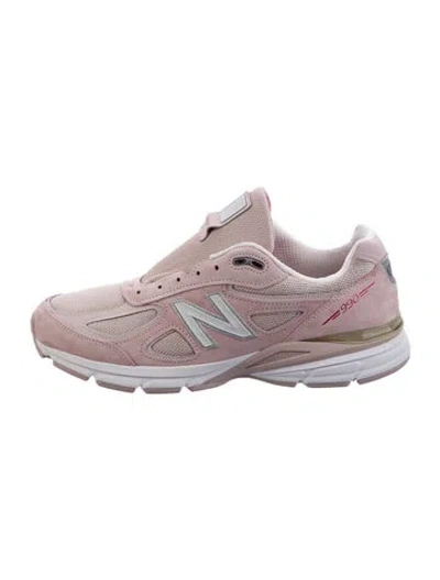 Pre-owned New Balance 990 V4 Faded Rose Athletic Sneakers In Pink