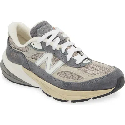 New Balance 990 V6 Core Running Shoe In Castlerock/moonrock