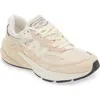 New Balance 990 V6 Core Running Shoe In Vintage Rose/sea Salt