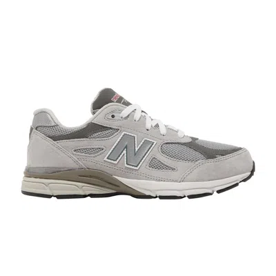 Pre-owned New Balance 990v3 Big Kid Wide 'grey' | Kid's Size 3.5 In Gray