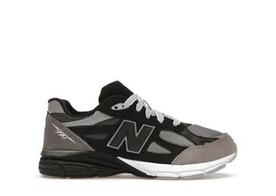 Pre-owned New Balance 990v3 Miusa Dtlr Gr3yscale Sneakers In Black/grey In Multi