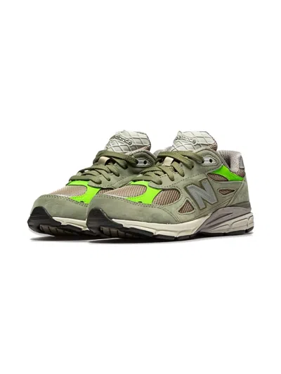 New Balance Kids' 990v3 "patta X  Ps" Sneakers In Green