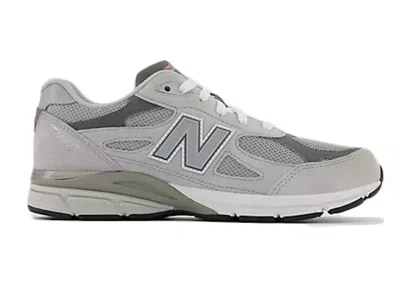 Pre-owned New Balance 990v3 Sneakers In Grey/white In Multi