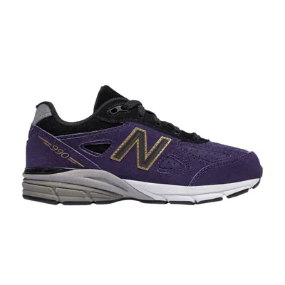 Pre-owned New Balance 990v4 Big Kid 'dark Purple' | Kid's Size 6