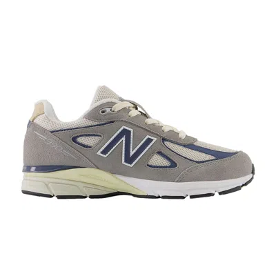 Pre-owned New Balance 990v4 Big Kid Wide 'grey Day 2023' | Kid's Size 6