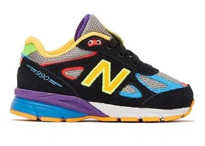 Pre-owned New Balance 990v4 Dtlr Wild Style 2.0 Sneakers In Black