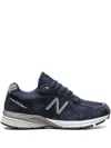 New Balance Logo Sneakers In 蓝色