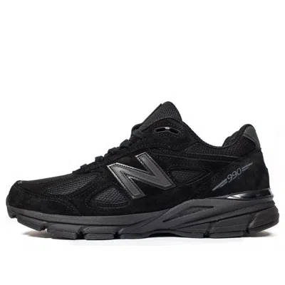 New Balance Men's 990v6 Made In Usa Trainer Shoes In Triple Black