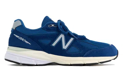 Pre-owned New Balance 990v4 Miusa Aime Leon Dore Blue In Blue/white