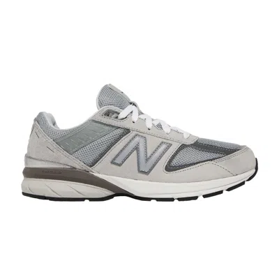Pre-owned New Balance 990v5 Big Kid Wide 'castlerock' | Grey | Kid's Size 4