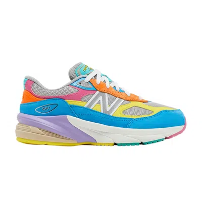 Pre-owned New Balance 990v6 Big Kid 'gelato' Dtlr Exclusive | Multi-color | Kid's Size 6