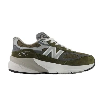 Pre-owned New Balance 990v6 Big Kid 'true Camo' | Green | Kid's Size 5
