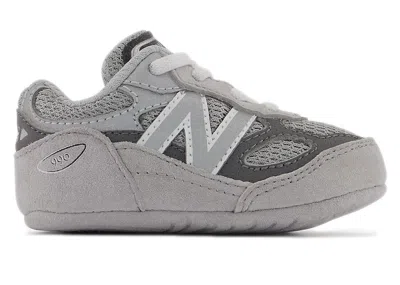 Pre-owned New Balance 990v6 Bungee (crib) Sneakers In Grey/silver In Gray