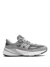 New Balance Fabric And Suede Sneakers In Grey