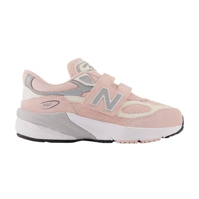 Pre-owned New Balance 990v6 Hook & Loop Little Kid 'pink Haze' | Kid's Size 10.5